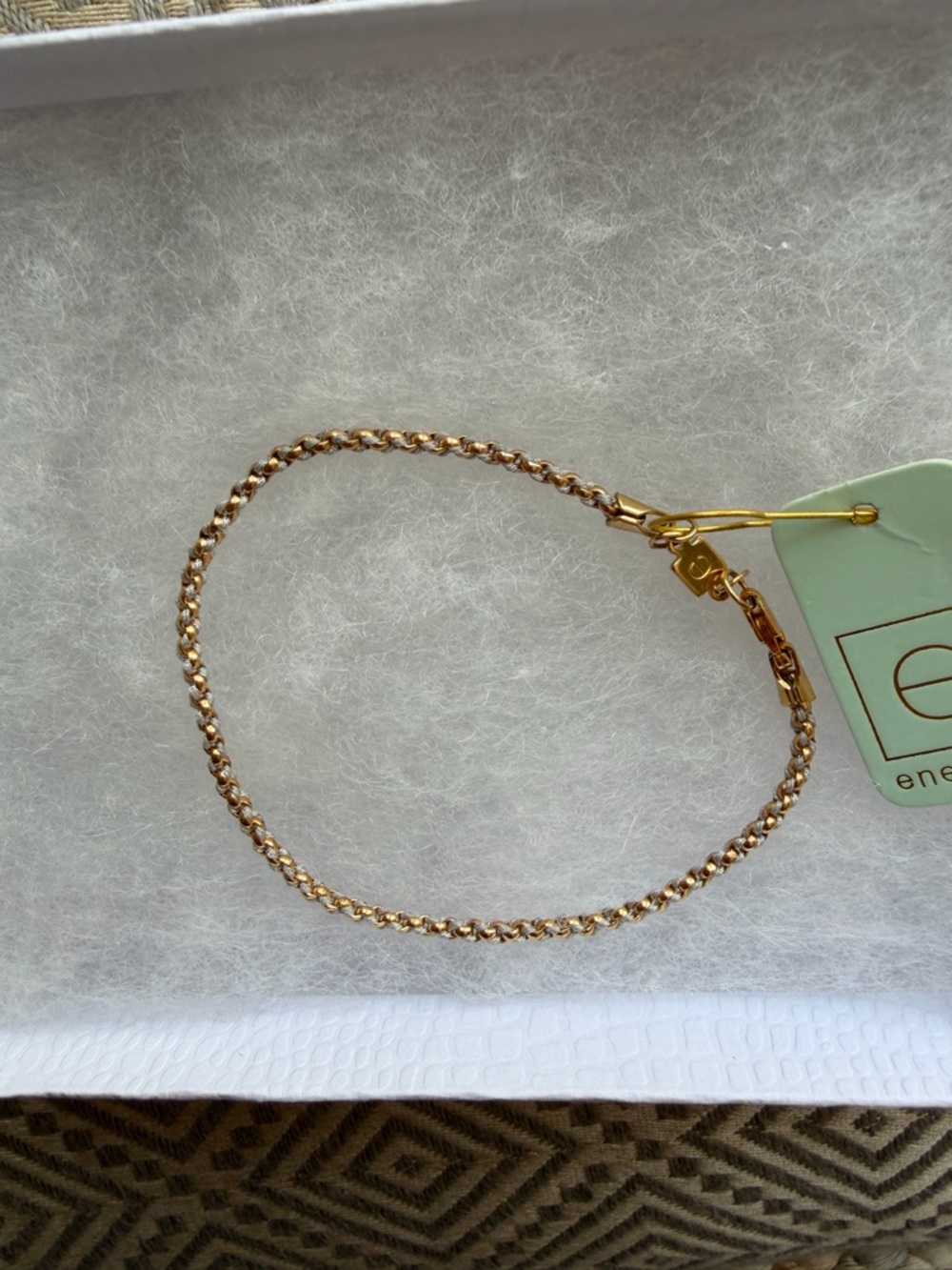 ENEWTON Gold Rope Chain Bracelet - Hope Together NWT Mothers Day?
